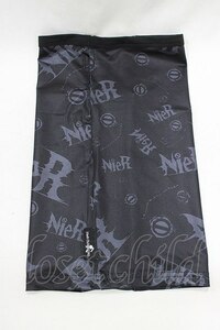 NieR Clothing / FACE COVER 黒 H-24-02-08-061-PU-ZA-KB-ZT305