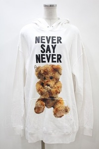 MILKBOY / NEVER SAY NEVER HOODIE 白 H-24-02-18-1052-MB-TO-KB-ZH