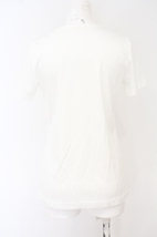INGEBORG / 泊プリントストレッチTシャツ S ホワイト O-24-02-21-030-LO-TS-YM-OS_画像2