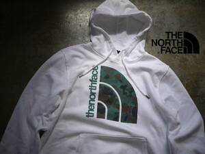 1点のみ 1.4万 新品 L/ノースフェイス ビッグハーフドーム スウェット パーカー 迷彩 THE NORTH FACE JUMBO HALFDOME HOODIE ホワイト