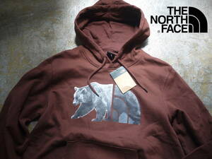 1.6万 US購入 新品 XXL/ノースフェイス ドーム ベアー 熊 スウェット パーカー THE NORTH FACE BEAR HOODIE DARK OAK