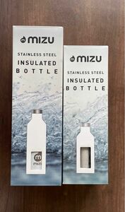 Mizu ミズ　ステンレスボトル　保温保冷　水筒　780ML ホワイト　560ML シルバー