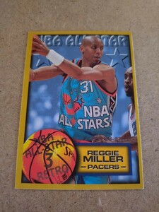 NBA カード reggie miller pacers fleer all-star レジー ミラー