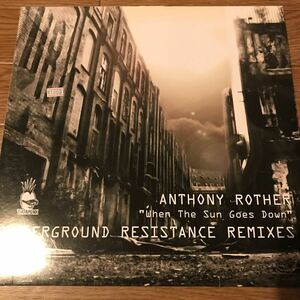 [ Anthony Rother - When The Sun Goes Down (Underground Resistance Remixes) - Datapunk DTP 035 ] Bileebob , Mark Flash