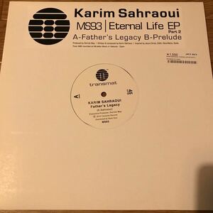 [ Karim Sahraoui - Eternal Life EP (Part 2) - Transmat MS93 ] Djinxx , Derrick May