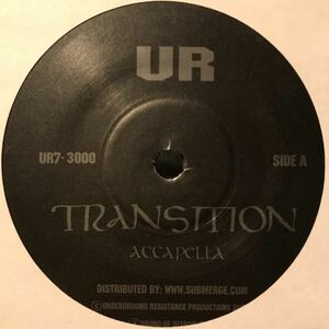 [ UR - Transition / Windchime - Underground Resistance UR7-3000 ]