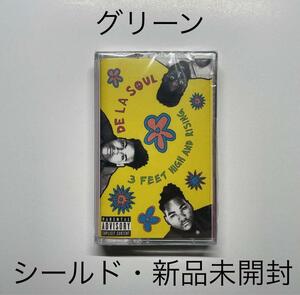  new goods TAPE / DE LA SOUL / 3 FEET HIGH AND RISING / green / prince paul a tribe called quest jungle brothers