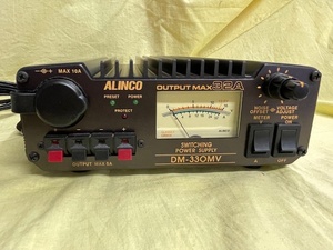 ALINCO 直流安定化電源 スイッチング式 32A DM-330MV　（中古品/わけあり現状品）