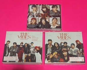 【超美品】 SixTONES THE VIBES 初回盤A 初回盤B 通常盤初回仕様 CD+DVD ストーンズ #C777
