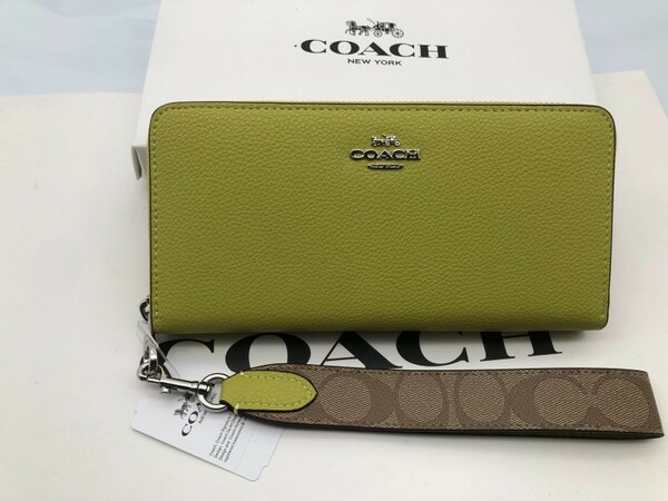 コーチ COACH 長財布 財布 シグネチャー アコーディオンラウンドジップウォレット財布 新品 未使用 贈り物 CK427 d204