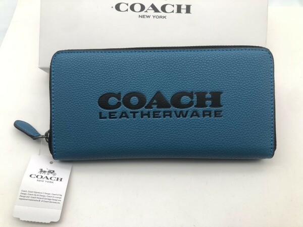 コーチ COACH 長財布 財布 シグネチャー アコーディオンラウンドジップウォレット新品 未使用 贈り物c069 C6699 