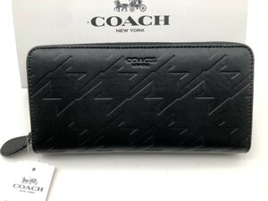 コーチ COACH 長財布 財布 シグネチャー アコーディオンラウンドジップウォレット 新品 未使用 贈り物 F74881 a178