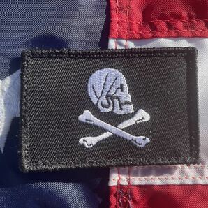 実物 OPT Henry Every Pirate Flag Patch パッチ2 x 3 インチ（CRYE LBT FERRO MILITARILY MULTICAM SPIRITUS SYSTEMA）の画像1