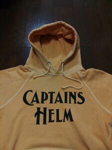 captains helm パーカー　S　オレンジ　黄色