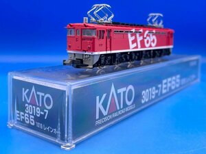 ☆4BK213　Nゲージ　KATO　カトー　EF65形　1019　レインボー　品番3019-7
