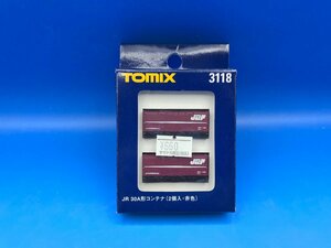 4B　N_FC　TOMIX　トミックス　JR 30A形コンテナ（２個入・赤色）　品番3118