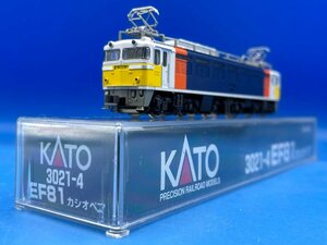 ☆4BK283　Ｎゲージ　KATO　カトー　EF81　カシオペア　品番3021-4