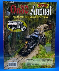 4A　B_K　洋書　On30 Annual NARROW GAUGE RAILROADOING FOR EVERYONE　2019 Volume 14　注意有　#920