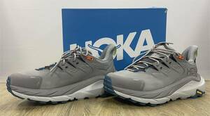 ホカ オネオネ HOKA ONEONE スニーカー 26.5cm KAHA 2 LOW GTX (1123190-SBCRL) シャークスキン/ブルーコーラル★未使用★