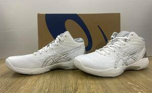 asics アシックス バスケットシューズ 25cm GELHOOP V14 EXTRA WIDE ホワイト 1063A051-100　★未使用★