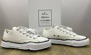 Maison MIHARA YASUHIRO / メゾン ミハラヤスヒロ オリジナルソールスニーカー （42）A01FW702 WHITE ★未使用★