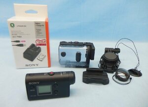 カメラ SONY HDR-AS50 アクションカメラ 20年製 充電器 予備バッテリー 本体カバー等あり 動作確認済み