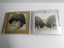 U2 THE BEST OF 1980-1990、THE BEST OF 1990-2000　2枚セット　ベスト盤_画像1