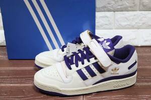 新品 定価14300円 26㎝ adidas originals アディダス　オリジナルス　フォーラム 84 ロー Forum 84 Low ホワイト　パープル