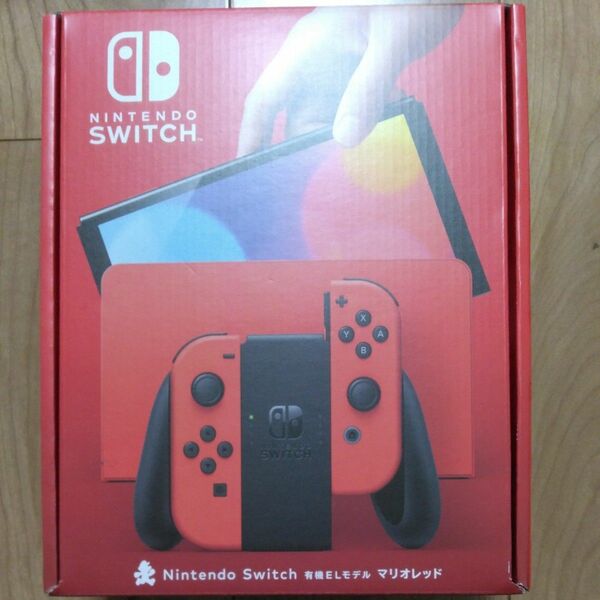 新品未開封！　Nintendo Switch ニンテンドースイッチ 有機ELモデル マリオレッド
