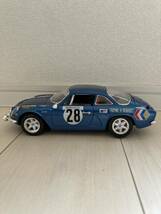 Alpine Renault アルピーヌ ルノー A110 イタリア製 1/16 モンテカルロ・ラリー 1/18_画像4