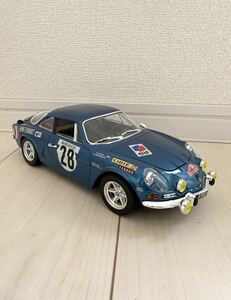 Alpine Renault アルピーヌ ルノー A110 イタリア製 1/16 モンテカルロ・ラリー 1/18