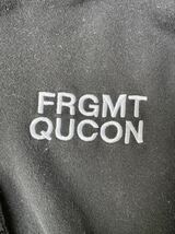 Fragment Qucon スウェットパーカー パーカー ブラック sサイズ_画像2