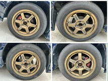 RAYS レイズ ボルクレーシング 　VOLK RACING TE37 15×6.5J +35 100 4H 4本 アルミホイール 廃盤品　30ｂBから_画像1