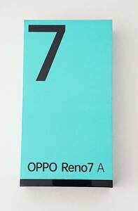 ◆◇OPPO Reno7 A 新品未開封 ドリームブルー SIMフリー 本体　128GB/6GB　一括購入　利用制限　〇 ◇◆