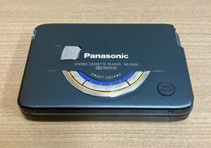 【Panasonic パナソニック ポータブルカセットプレイヤー「RQ- SX55」】S-XBS/ジャンク/K62-243