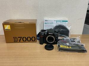 【Nikon(ニコン)D7000 一眼レフ カメラ ボディ★】通電OK/ストラップ付/外箱・取説付/S510-220