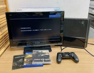 【PS4 本体ソフトセット】ブラック SONY PlayStation4 CUH-1100A/プレステ4/Bloodborne/龍が如く 極/S62-416