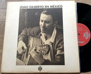 貴重ジョアン・ジルベルトJOAO GILBERTOメキシコ録音ブラジルEN MEXICOボサノヴァRARE GROOVEレアグルーヴCITY POPシティポップ和モノ