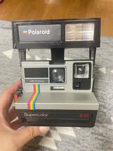 ☆中古動作美品☆ ハローカメラPolaroid Supercolor 635 LM PROGRAM 動作品 現状 ポラロイドカメラ _画像2