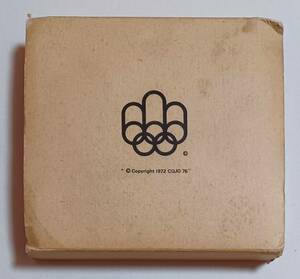 ◇1976年　モントリオールオリンピック記念硬貨　箱ケース付き◇hy502