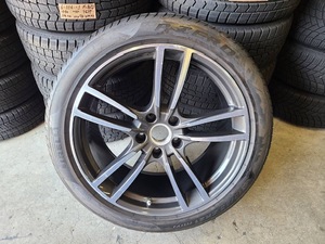 Porsche　CayenneturboＧＴＳ　Genuine　リア　アルミWheelsset　１本　