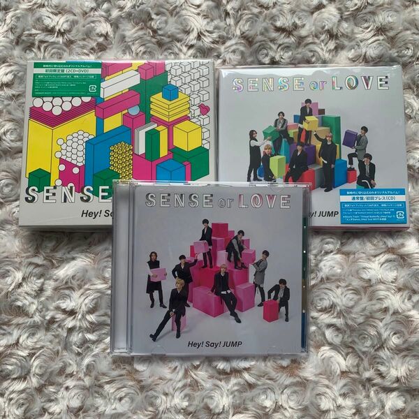 【 Hey!Say!JUMP 】 SENSE or LOVE CD 3枚組