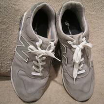 MADE IN U.S.A.　　　ニューバランス　NB　M1400　　灰銀 スエード　28.5㎝ D　US10.5　　　　　　newbalance　グレー/シルバー　wj2402b_画像3