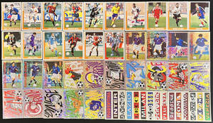 (Y57)Panini Super Calcio 2000 Sticker 140 Card set #Davids #Maldini #Inzaghi #Shevchenko