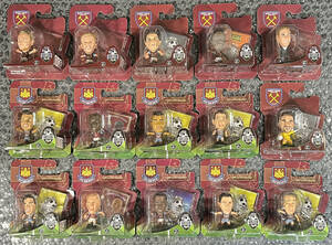 (Y67)Soccerstarz WESTHAM 15 Figure set ウエストハム 15体セット #Moyes #Sochek #Bowen