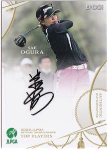 【小倉彩愛/79枚限定】2023 EPOCH JLPGA 女子プロゴルフ TOP PLAYERS 直筆サイン 59/79