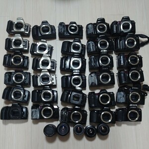 ミノルタ ジャンクカメラ フィルムカメラ 一眼レフ まとめ売り まとめて 大量セット 30台 レンズ 5本 minolta アルファ α