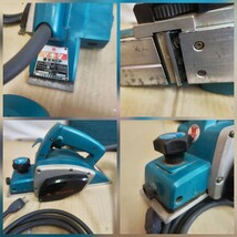 ◎【 makita 電動工具 まとめ売り】中古品 パーツ取り 工具 マキタ バッテリードライバドリル インパクトレンチ 電気カンナ 148-72_画像4