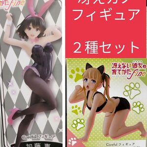 冴えない彼女の育てかた フィギュア 加藤恵 英梨々 バニー キャット ルームウェア
