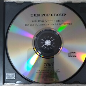 ザ・ポップ・グループ ハウ・マッチ・ロンガー 廃盤国内盤中古CD THE POP GROUP For How Much Longer Do We Tolerate Mass Murder TDCN5575の画像3